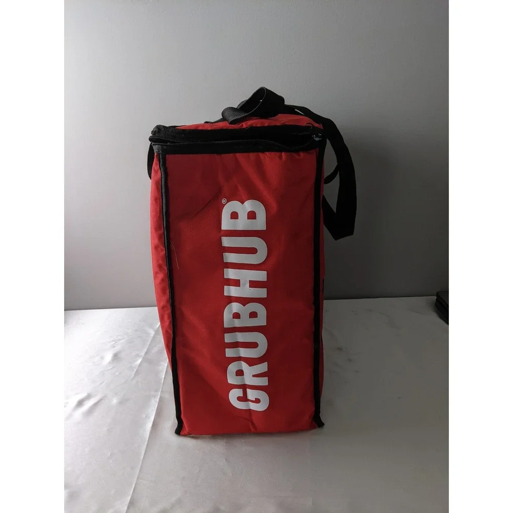 Grubhub Red Insulated Food Delivery Bag Bluemark GH-202010 Thermal Tote Large